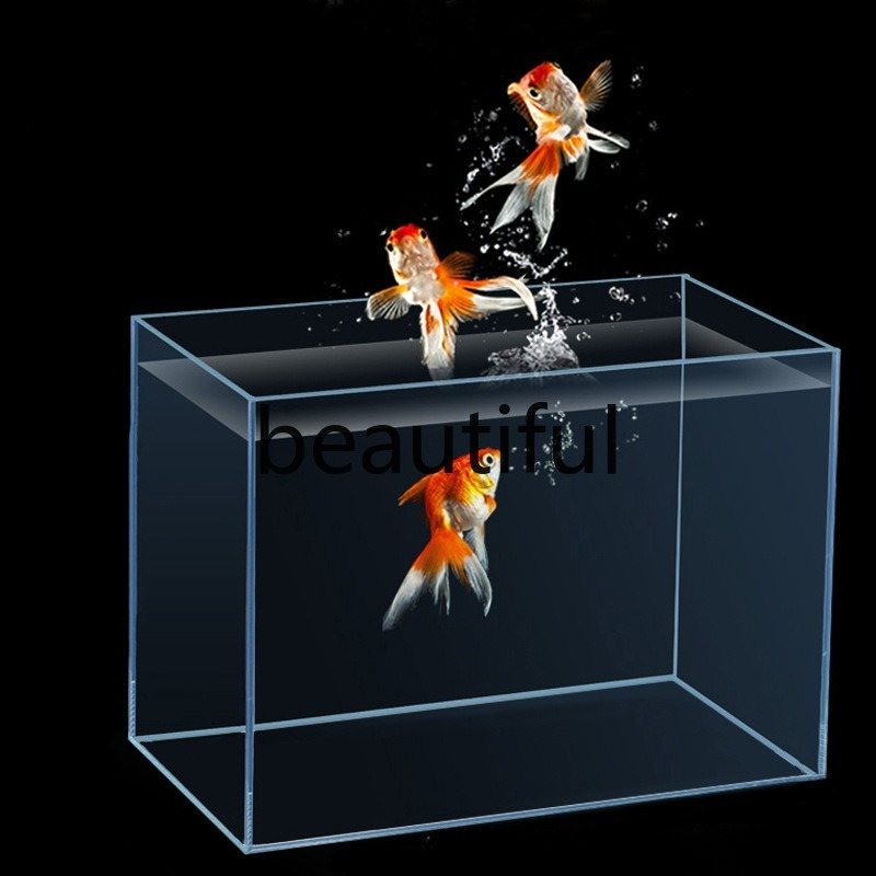 Planted Aquarium For Goldfish - Jinjing acquario in vetro ultra-bianco pianta