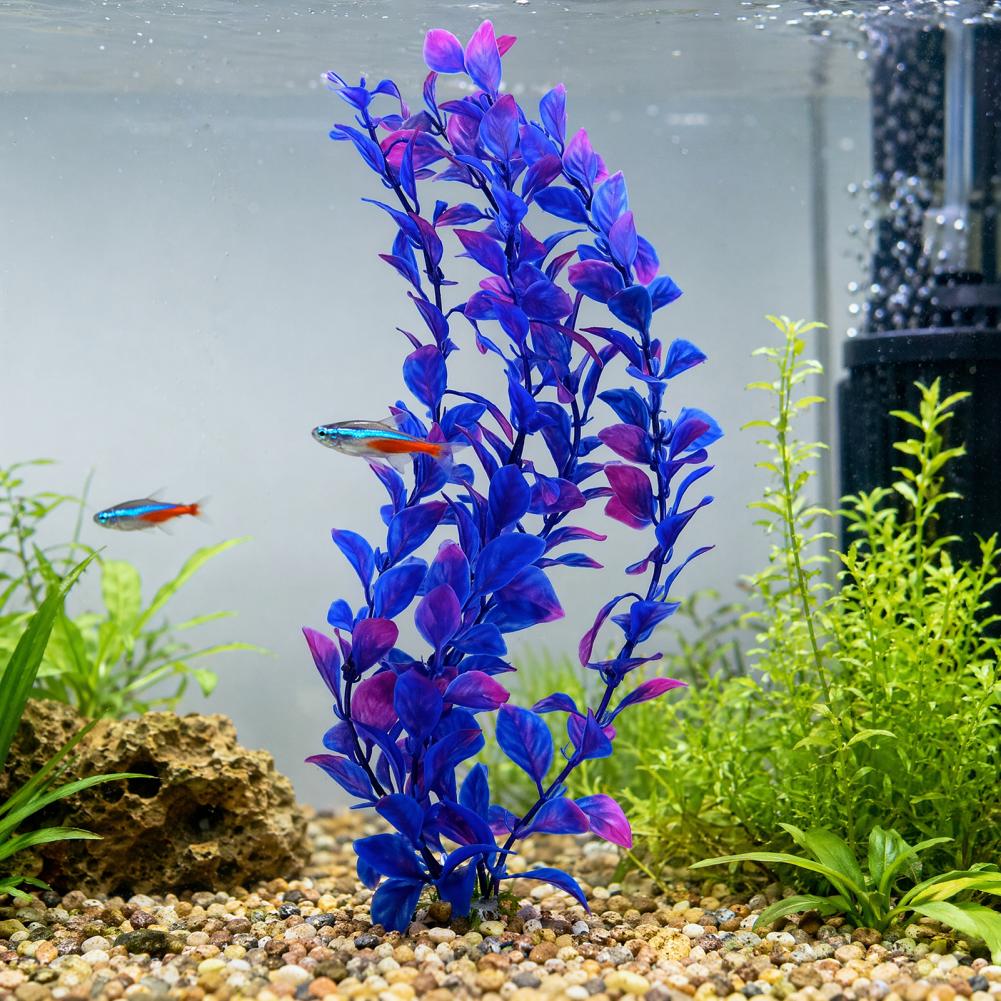 Planted Aquarium For Goldfish - Piante Acquatiche Artificiali con Base in