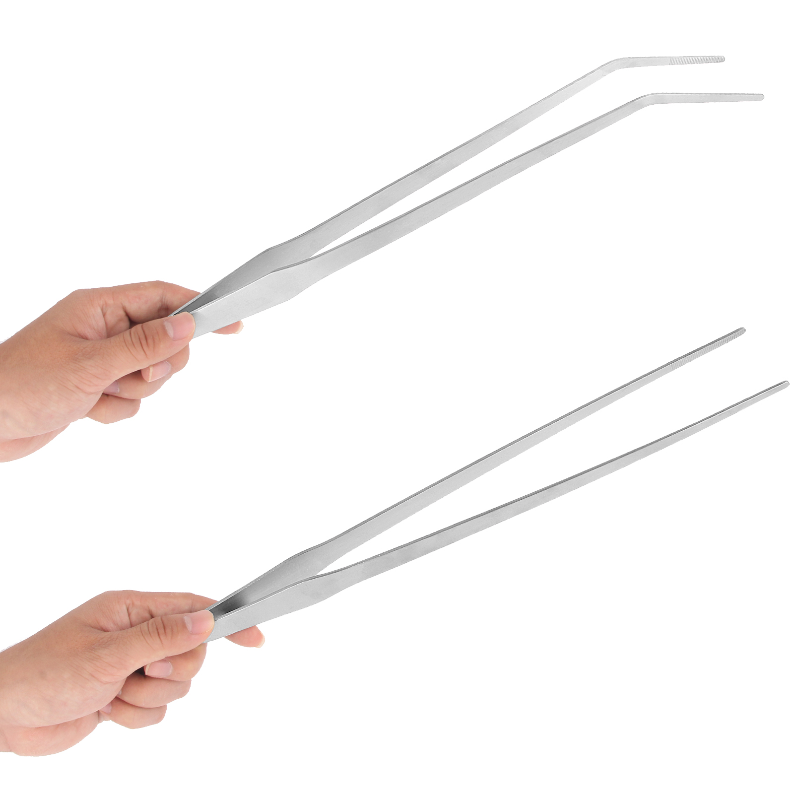 Planted Aquarium Tools - Pinzette lunghe in acciaio inossidabile FEITA