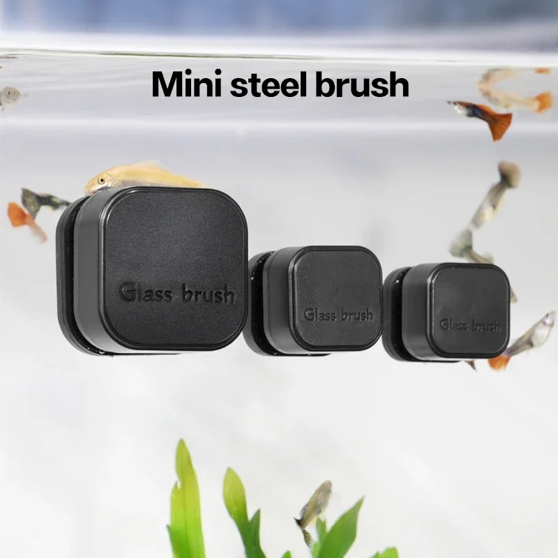 Mini spazzola magnetica quadra - Planted Aquarium Tools recensione e prezzo