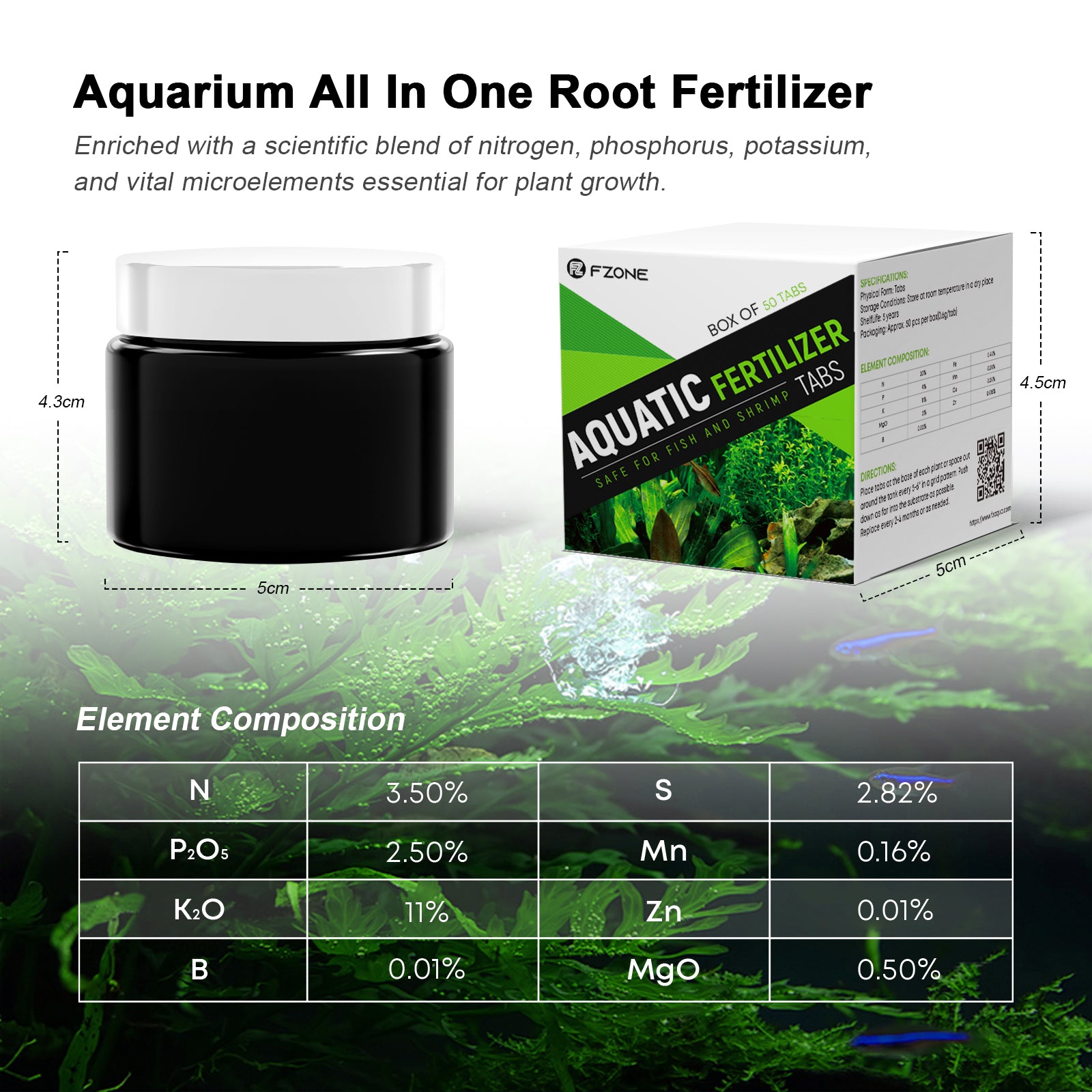 FZONE Pastiglie per Radici Acq - Aquarium Plant Root Tabs recensione e prezzo