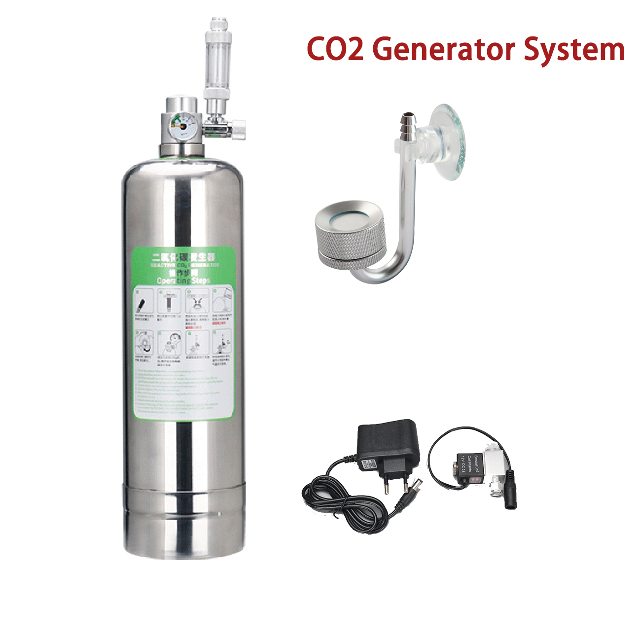 Kit sistema generatore di CO2  - Aquarium Plant No Co2 recensione e prezzo