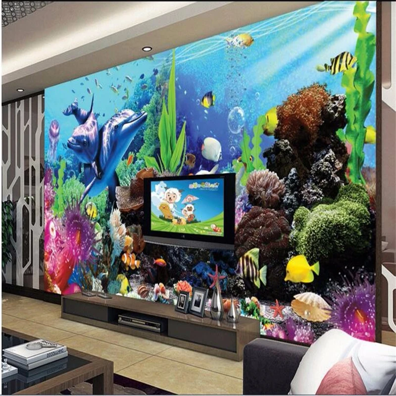 beibehang Carta da parati 3D p - Planted Aquarium Photos recensione e prezzo