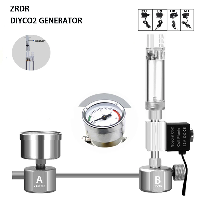Kit Generatore di CO2 Fai-da-T - Aquarium Plant No Co2 recensione e prezzo