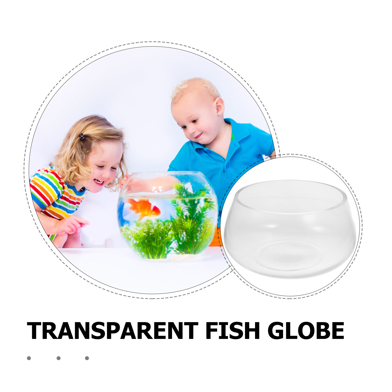 Vaso rotondo in vetro traspare - Planted Aquarium For Goldfish recensione e prezzo